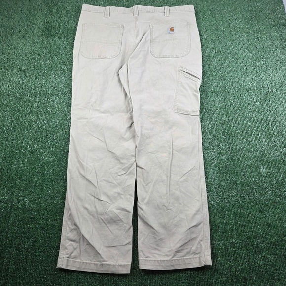 Carhartt Other - Carhartt Mens Relaxed Fit Canvas Work Pants Tan‎ 102291-232 38x30